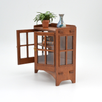 Vitrinekast MissionStyle (lage versie)